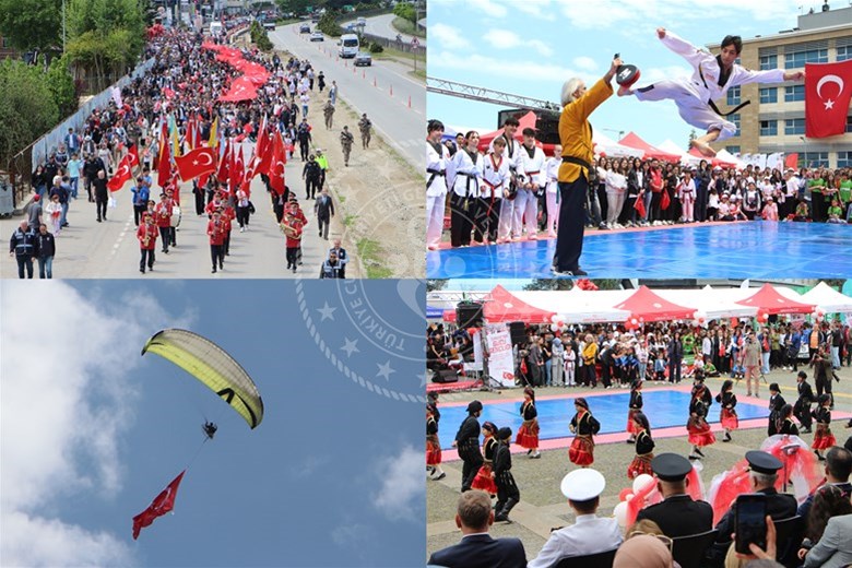 19 Mayıs Atatürk’ ü Anma, Gençlik ve Spor Bayramı Coşkuyla Kutlandı