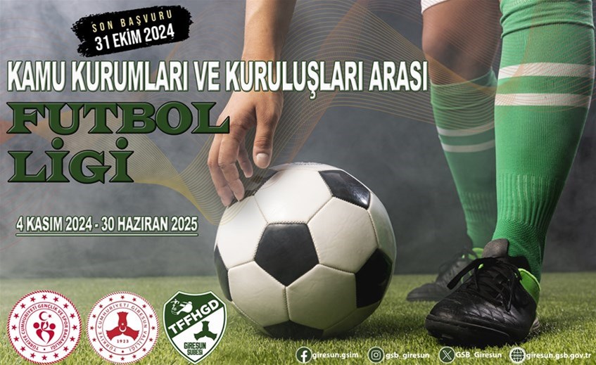 Giresun Kamu Futbol Ligi Kayıtları Başladı!